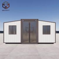 Maison de conteneurs extensible de 20 pieds avec gravure métallique La combinaison parfaite de durabilité et de style