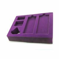 Insertions de mousse d'emballage de ROHS découpant avec des matrices pour le plateau DIY de mousse d'Eva