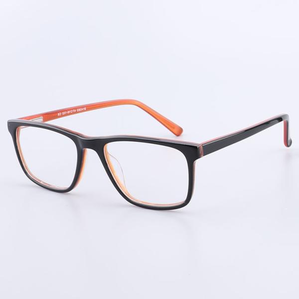 Acetate Square Kids Optical Blue Light Glasses Frames