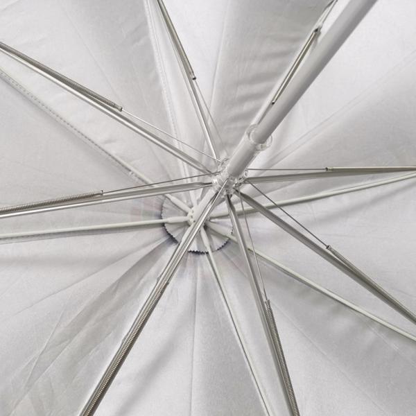 Automatic Open Lady Straight Umbrella Inside With Silver Coating Flower Print