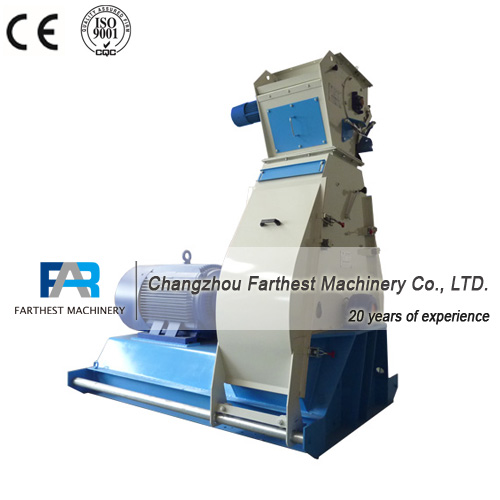 Industrial Low Noise Hammer Mill Crusher For Concentrate Chicken Feed