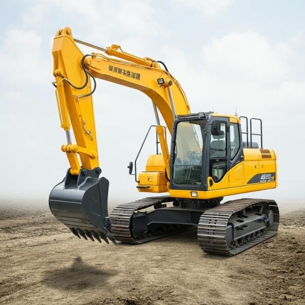 49 toneladas Excavadora hidráulica de rastreamento Máximo raio de escavação 10855mm