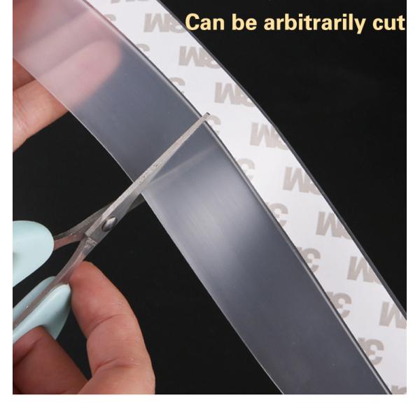 Window Silicone Seal Strip Self Adhesive Tape for Draft Stopper Gap Blocker and Wind Blocker