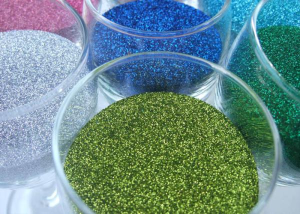 Colored Fine Hexagon Glitter Powder Makeup Dust Nail Powder for Art Decorations
