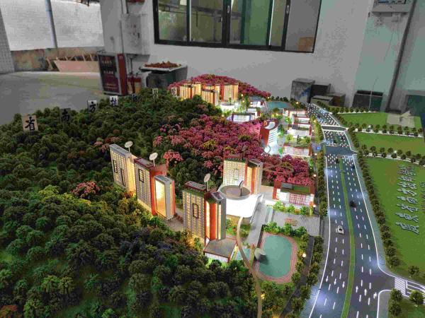 1:100 Architecture Model University Campus Model Highly Detailed