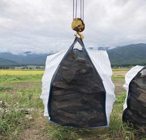 100% Virgin PP 100x100x150cm Firewood Bulk Bags Flat Bottom Firewood 1ton Bulk Bags