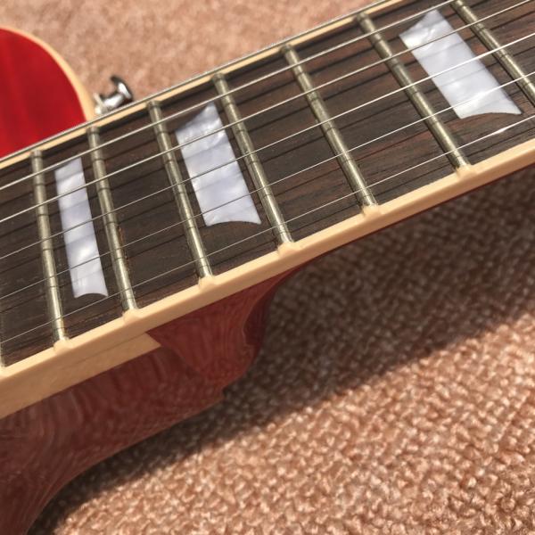 New standard LP 1959 R9 electric guitar, Cherry burst color, frets cream binding, a piece of neck & body, Tune-o-Matic b