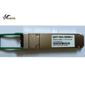 Двойные приемопередатчики 100G оптически QSFP 100GBASE-CWDM4 CDR 2km