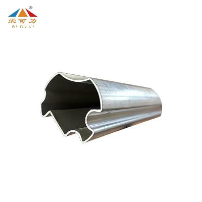60 Connected Aluminum Alloy Seamless Steel Pipe Anodized Sand Blasting
