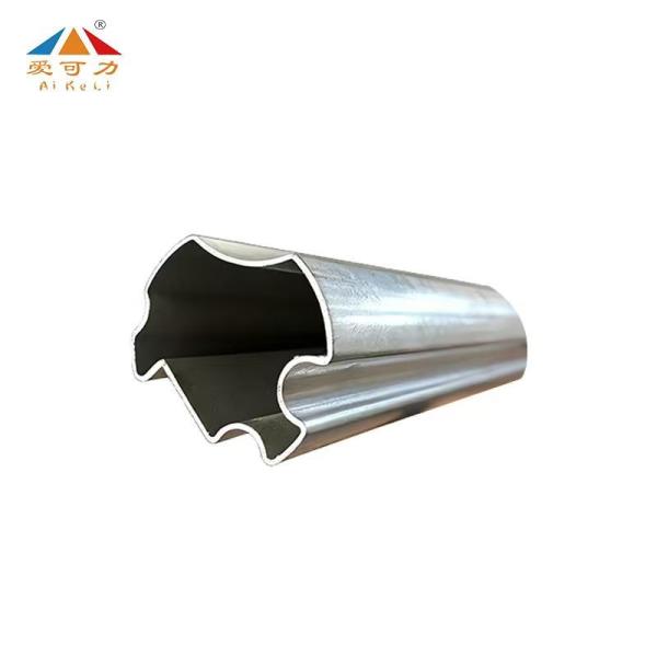 60 Connected Aluminum Alloy Seamless Steel Pipe Anodized Sand Blasting
