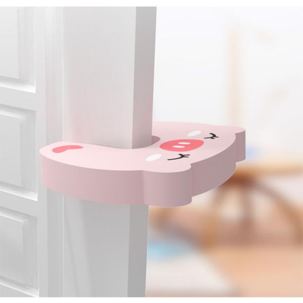 Anti Pinch EVA Thickened Protective Door Stopper Baby Piggy
