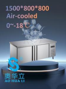 Heat Insulation Commercial Undercounter Fridge Freezer 350L High Speed