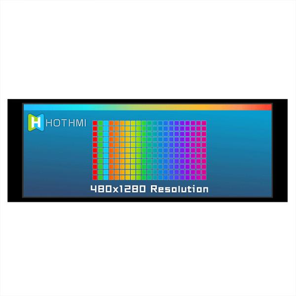 6,86 тип солнечный свет читаемое NV3051F1 Адвокатуры дюйма 480x1280 круга TFT LCD