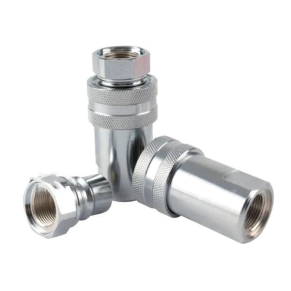 CB-YM Coal Mine Quick Couplings - Chrome Plated Carbon Steel - Dn10-Dn52 Threads