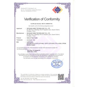 Sichuan hone technology co.,ltd, Certifications