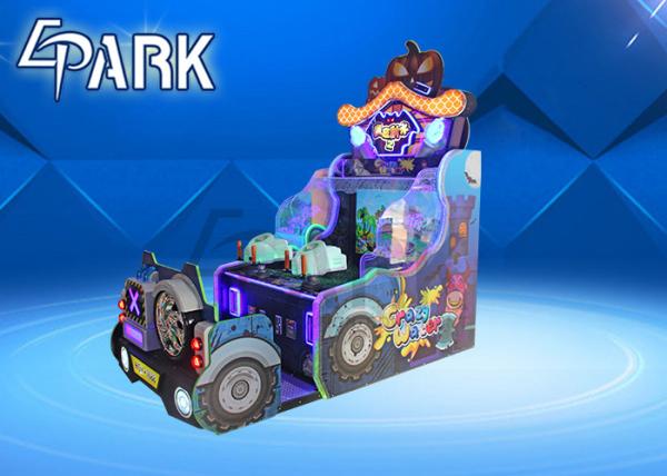 Coin Operated Crazy Water Second Generation Shooting Video Arcade Game Machine With Ticket Function