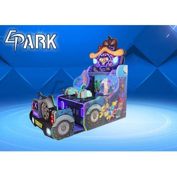 Coin Operated Crazy Water Second Generation  Video Arcade Game Machine With Ticket Function