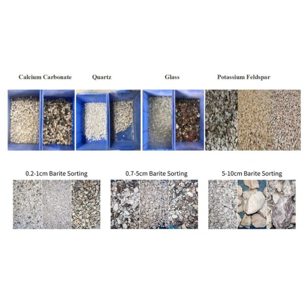 220V Ore Sorting Equipment 2mm-70mm Particles Color Sorter Machines