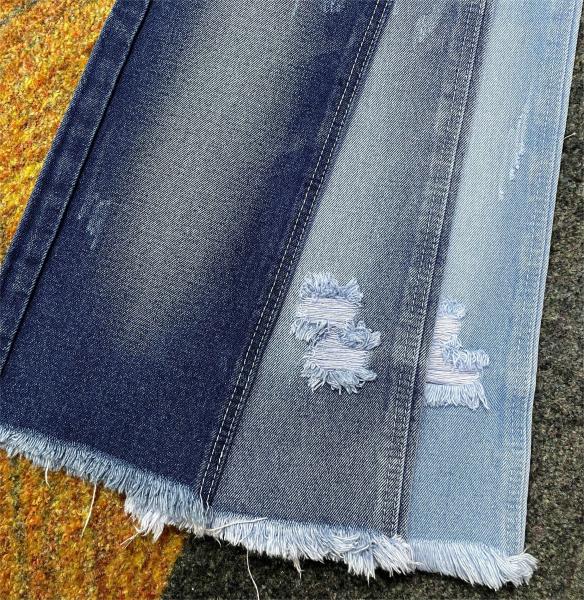 100% Cotton DARK BLUE Heavy Weight  Denim Fabric 13.3OZ For Jacket Jeans