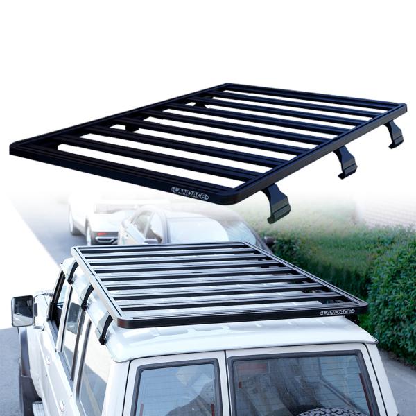 Aluminum Roof Cargo Camping Universal SUV Roof Rack with E-coat Powder Coat Finish