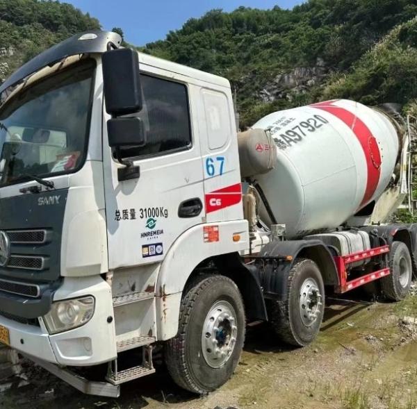 Usado de 2020 ano Sany 12 Cúbico caminhão de mistura de concreto para venda