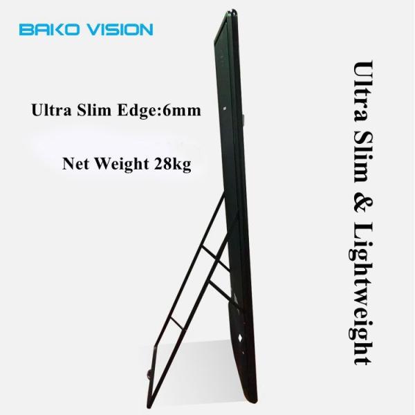 P1.9 Pixel Digital Poster Display Hanging Indoor LED Screen Ultra Lightweight