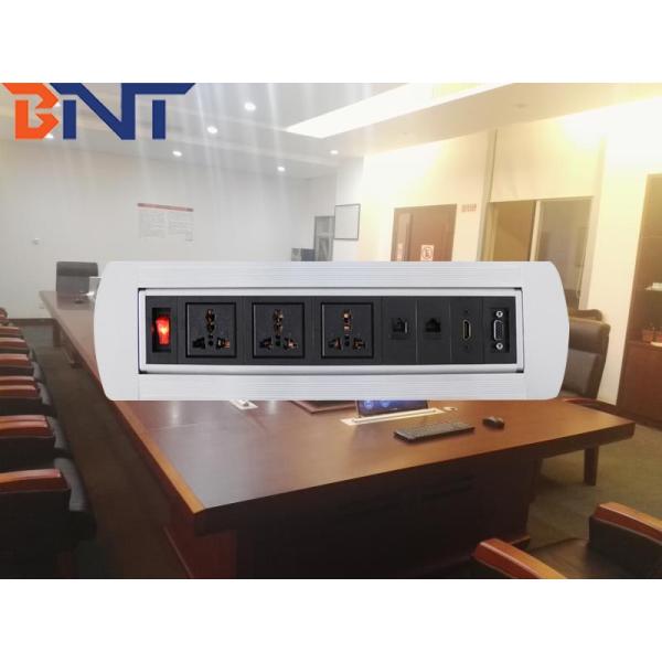 Work  Training Room table hidden flip up outlet   With  1.5M  Cable  Length