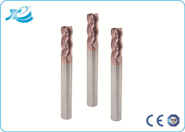 Tungsten Carbide Cutter Corner Radius 4 Flute End Mill Tools for Stainless Steel