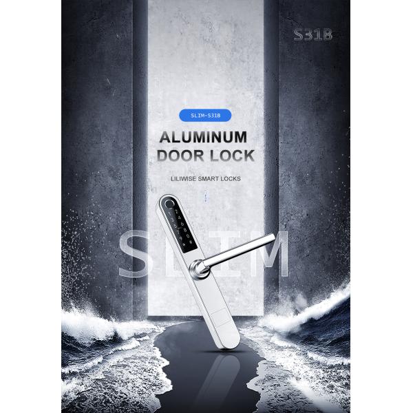 Алюминий нержавеющей стали умных замков комнаты современный для домочадца/торгового центра