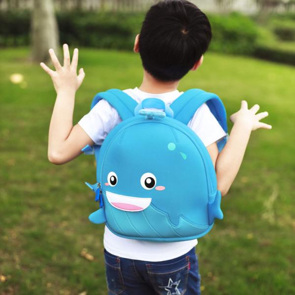 Top quality Neoprene Cute toddler backpack kindergarten School Hiking Bag for children