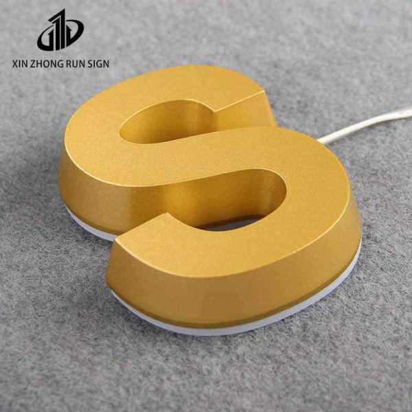 Customized Stainless Steel/Acrylic Size Led Light Emitting 3d Letter Logo
