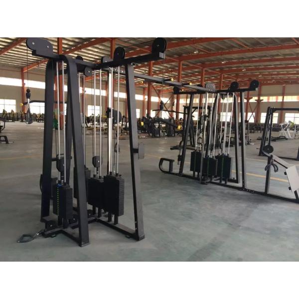 Strength Training Pin Loaded Machines Cable Power Rack 8 Station Multi Gym Equipment