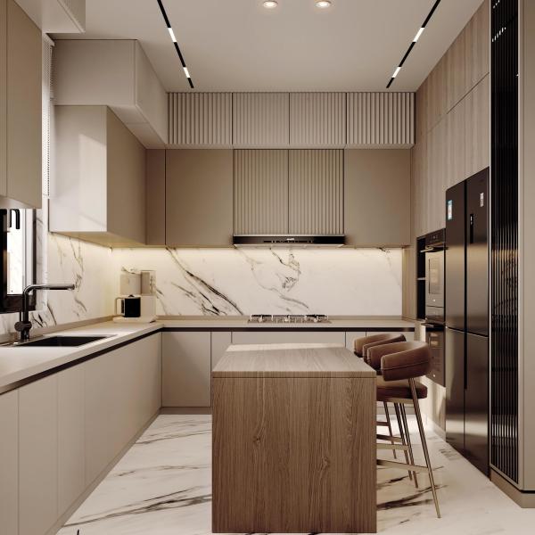 Professional Suppliers Custom Wood Grain Kitchen Cabinets Solid Wood Kitchen Cabinet