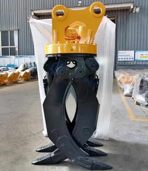 NOVO Roteador Hidráulico Agarrador de Madeira para 30t Excavadora
