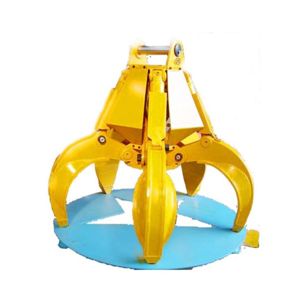 Electric Hydraulic Orange Peel Bucket Excavator Mechanical Grab