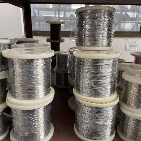 Resistance Wires 99.6% Ni200 Pure Nickel Wire With Higher Thermal Conductivity