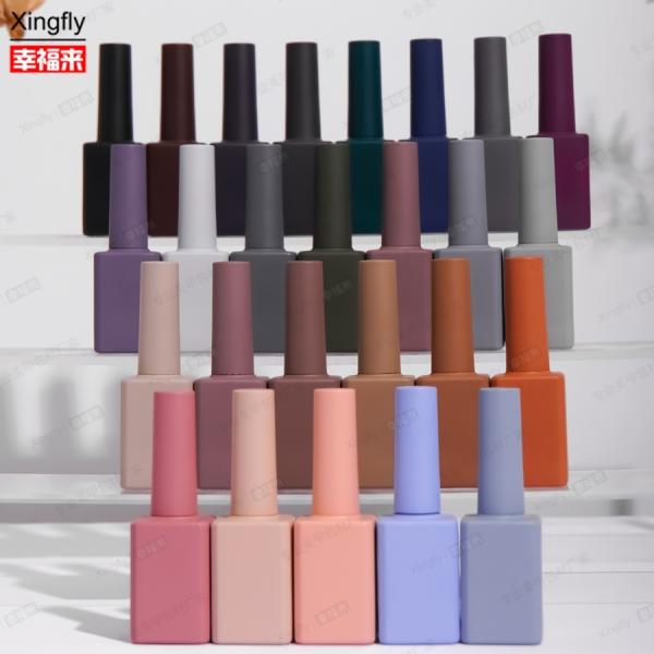 5ml 6ml 7ml 8ml 9ml 10ml 12ml 15ml カスタマイズ可能なロゴ ジェルネイルポリッシュ ガラスボトル