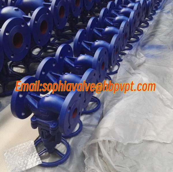 GG25 PN16 DIN 3356 bellows globe valve with competitive prices made in China