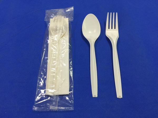 Compostable Cornstarch Cutlery Set for Sustainable Potluck Dinners and Catered Events