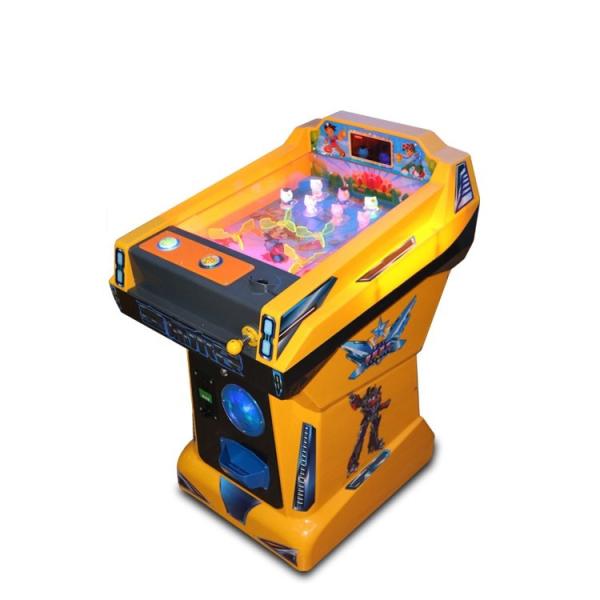 Coin Operated Arcade Pinball Machine , Marbles Shooting Home Pinball Machine For Kids