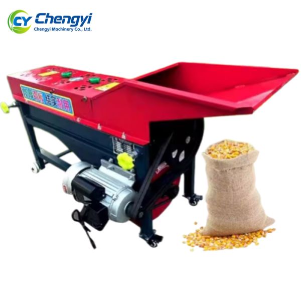 Industrial Corn Peeling Machine 15HP Farm Maize Dehulling Machine