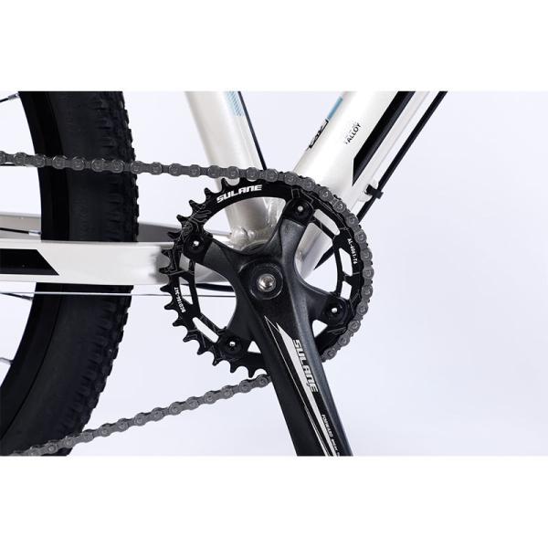 Usado Junior Mountain Bike Estrutura de aço Al Chainwheel Crank 36t Ideal para jovens pilotos