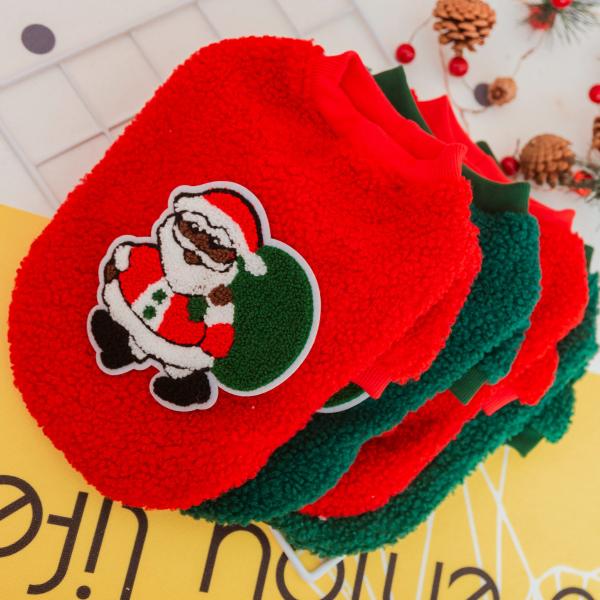 Breathable Pet Holiday Apparel Chihuahua Christmas Sweater Odm XL For Dogs