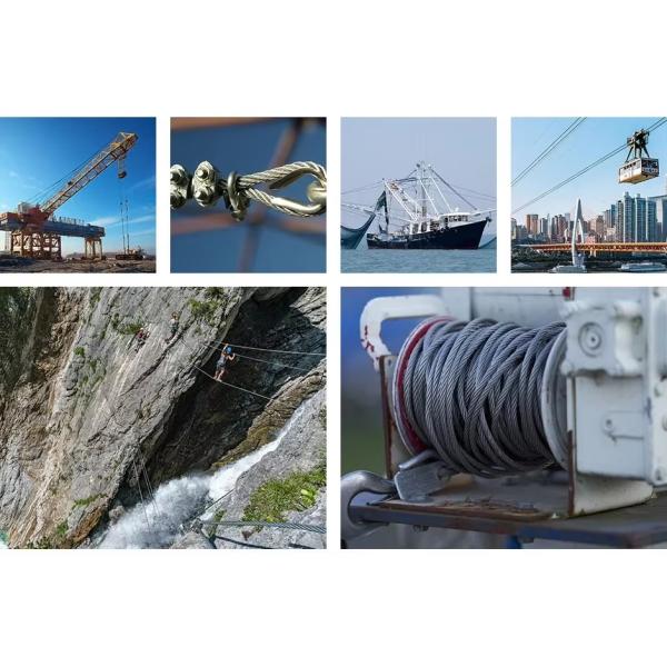 Alloy Galvanized Steel Strand Stay Wires BS 183 ASTM475 and IEC 888 Standards Approved for Sturdy Construction Needs