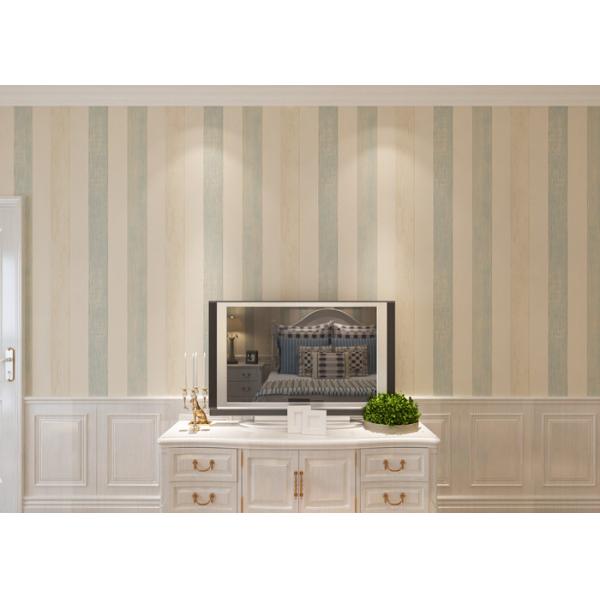 Водоустойчивые современные заволакивания стены/не сплетенные вертикальные Стрипед обои