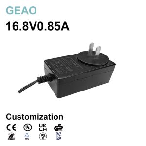 16.8V0.85A Adaptador de alimentación montado en la pared para Amazon Router de impresión térmica Tablet CCTV