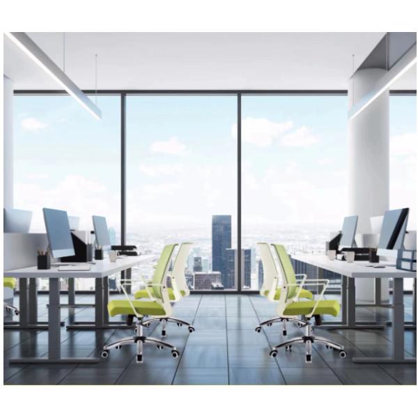 Colores personalizados Silla de oficina de malla ergonómica con respaldo completo ajustable en altura