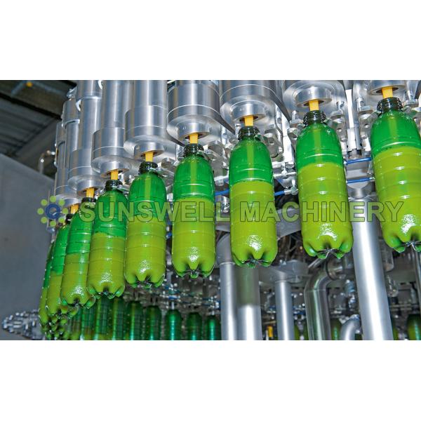 Plastic Bottling Juice Filling Machine / Production Line For Tea