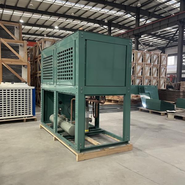 Refrigerating System Air Cooled Condensing Unit with and ECM Evaporator Fan Motor