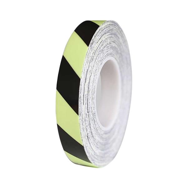 4 Hours Glowing PVC Adhesive Tape Customized Green/Blue/Yellow Photo Luminescent